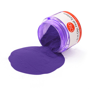 Marché populaire foncé poudre de plongement acrylique de couleur pour le salon de clou - Product Image 4