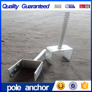 Galvanisé acier <span class=keywords><strong>H</strong></span> d'appui aux postes/pôle d'ancrage - Product Image 6