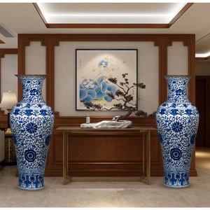 <span class=keywords><strong>Vase</strong></span> de sol en céramique chinoise de reproduction bleu et <span class=keywords><strong>blanc</strong></span> <span class=keywords><strong>pas</strong></span> <span class=keywords><strong>cher</strong></span> - Product Image 5