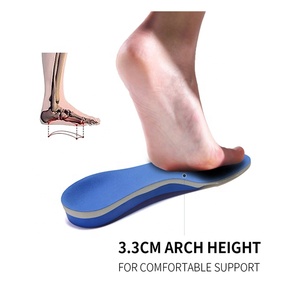 Transpirable impreso personalizado deportes masaje ortopédicas zapato plano de la plantilla - Product Image 2