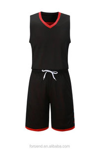 Black basketball Wear sets Sport uniform customized Logo print basketball Jersey Kits - Product Image 2