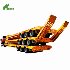 Bobine de camion ODM OEM, <span class=keywords><strong>13</strong></span> mètres, 3 axes, avec Lowboy, <span class=keywords><strong>Semi</strong></span>-remorque, à bas prix - Product Image 1