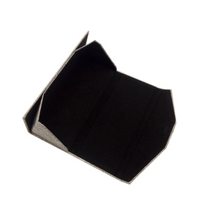 Couverts de <span class=keywords><strong>tissu</strong></span> Triangle Style Étui à Lunettes avec <span class=keywords><strong>Microfibre</strong></span> Lunettes Chiffon De Nettoyage - Product Image 5