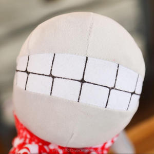 Tùy Chỉnh Vui Lừa Trong Một Khăn xếp Thú Nhồi Bông Đồ Chơi Sang Trọng Độc Đáo Nụ Cười Thiết Kế Đầy Với PP Bông - Product Image 5