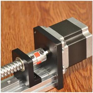 Guía lineal Deslizante Mesa Bola Tornillo Carril de movimiento CNC Actuador de etapa lineal Motor paso a paso motorizado - Product Image 2