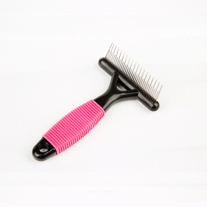 Personalizado 2019 nuevo diseño de acero inoxidable pet <span class=keywords><strong>peine</strong></span> <span class=keywords><strong>fino</strong></span> - Product Image 1