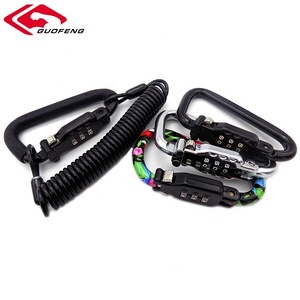venta al por mayor <span class=keywords><strong>de</strong></span> acero inoxidable Cable <span class=keywords><strong>de</strong></span> resorte mosquetón <span class=keywords><strong>de</strong></span> casco <span class=keywords><strong>de</strong></span> <span class=keywords><strong>bloqueo</strong></span> <span class=keywords><strong>de</strong></span> la motocicleta para la motocicleta - Product Image 2