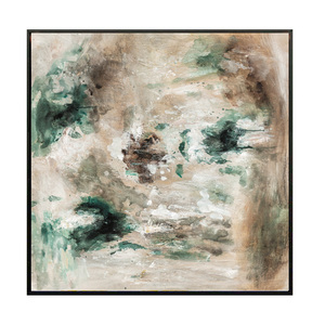 24x24 pouces, décoration murale abstraite <span class=keywords><strong>peinte</strong></span> à l'huile, peintures modernes, Art <span class=keywords><strong>sur</strong></span> <span class=keywords><strong>toile</strong></span> - Product Image 2