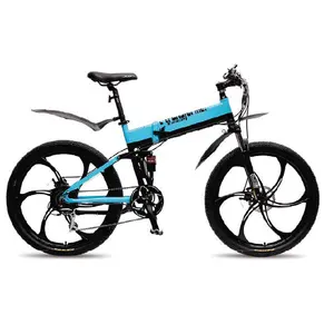 Folding Bicycle 26 Inch Light Full Hidden Battery Electric Folding Bike