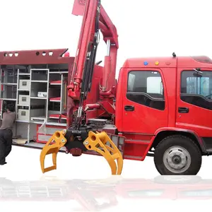 Pemasok hidrolik lengan hutan lempengan hidrolik sistem BOB-LIFT disediakan harga rendah Diesel 2250 ~ 2470mm 16ton.m 1500KG