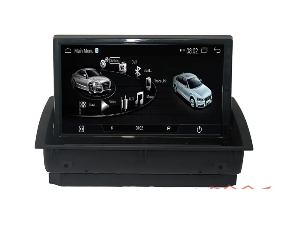 UPsztec Android 10,0 reproductor de DVD del coche para Audi A3 2014 Radio de coche GPS navegación estéreo de coche Unidad de grabadora de cinta
