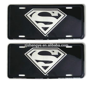 Personalizado registro estándar americano aluminio decorativo Car placa al por mayor - Product Image 2