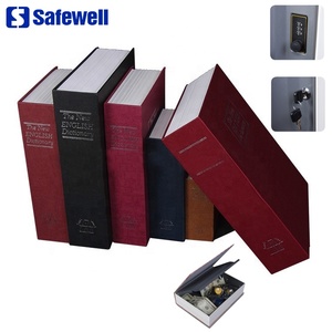 Safewell RW-801A <span class=keywords><strong>Secret</strong></span> Caché Métal Dictionnaire Livre Coffre-fort Pour La Maison Et <span class=keywords><strong>Le</strong></span> Bureau - Product Image 1