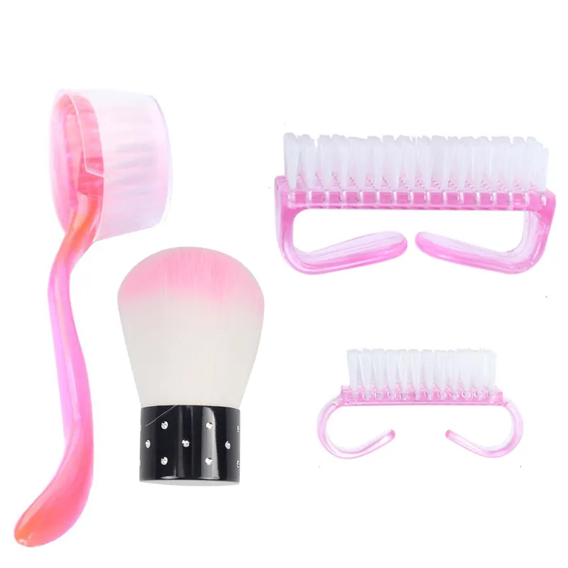 Fingernail Scrub Cleaning Brushes Tools Manicure Pedicure Soft Remove Dust Small Angle Cleaning Brush Nail Care