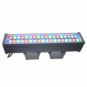 Hohe Leistung 1m 1,2 m 1,8 m Wasserdichte LED lineare DMX-Steuerung LED lineare Wand wasch leuchte