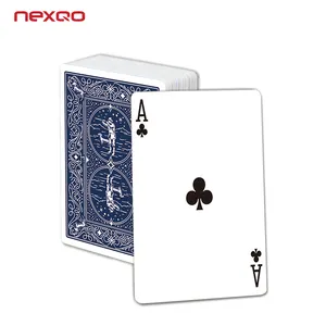 Baraja de póker completa, 54 tarjetas, impresión personalizada, nfc, fichas de póker