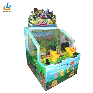 Machine de jeu de tir de zombie à pièces, plantes, vs dinosaures, borne d'arcade