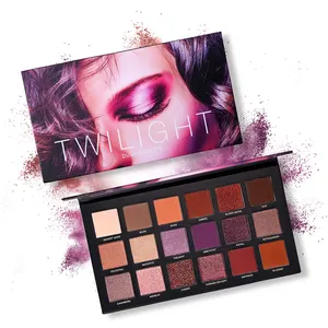 OEM/ODM 18 Colors Warm Tone Ultra Pigmented Cheap Custom Matte Eyeshadow Palette