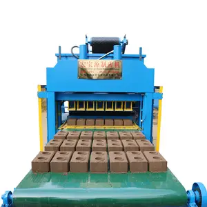 7-10 Good Quality interlocking hydraulic press for clay soil bricks making machines low cost