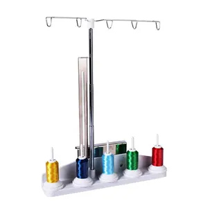 Naaien Onderdelen Begrippen 5-Spool Thread Stand voor Janome Memory Craft 300E 350E 9000 9500 Naaimachine Draad Stand