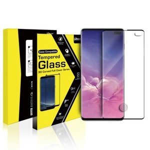 En gros 2019 <span class=keywords><strong>Nouveauté</strong></span> 3D Incurvé Entièrement Recouvert de Verre Trempé Protecteur D'écran pour <span class=keywords><strong>Samsung</strong></span> Galaxy S10 Plus - Product Image 3
