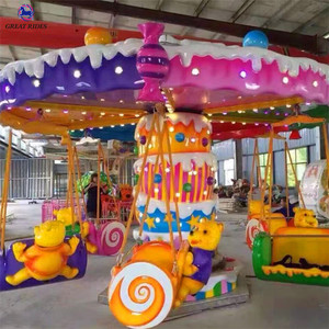 Populaire enfants parc d'attractions jeux 12 sièges mini chaise volante à vendre - Product Image 2