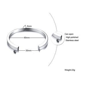 Luôn Luôn Trong Trái Tim Tôi Tưởng Niệm Vòng Đeo Tay Urn Thép Không Gỉ Hỏ<span class=keywords><strong>a</strong></span> Táng Trang Sứ<span class=keywords><strong>c</strong></span> Urn Vòng Đeo Tay Quyến Rũ Tro Tưởng Niệm Trang Sứ<span class=keywords><strong>c</strong></span> Lưu Niệm - Product Image 2