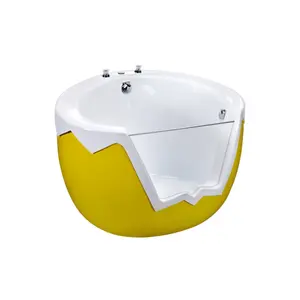 Wholesale spa suppliers Bionic freestanding bathtub whirlpool for baby spa