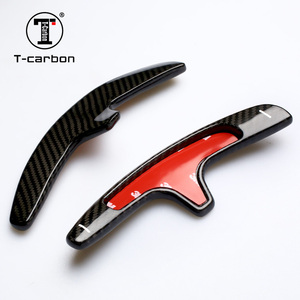 T-carbon in fibra di carbonio del volante leva del cambio per <span class=keywords><strong>accessori</strong></span> interni per auto <span class=keywords><strong>Porsche</strong></span> Macan - Product Image 3