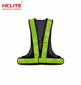 PVC safety <span class=keywords><strong>running</strong></span> vest chalecos reflectivos azul <span class=keywords><strong>de</strong></span> seguridad para pasear andar - Product Image 5