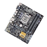 Pour carte mère de bureau ASUS B85M-G PLUS avec mémoire DDR3 nouveau jeu de puces Intel et carte graphique intégrée