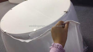 Cake Table Skirt Cheap Table Cloth <strong>Wedding</strong> - Product Image 2