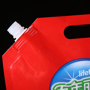 Portátil Bolsa de lavado pico polvo de lavandería bolsas de plástico plastik kemasan sabun cair - Product Image 4