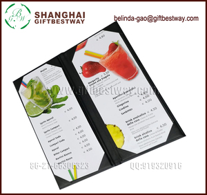 Restoran menü kapağı menü kitap tutucu 2 Views8.5 ''x11'' menü kapağı - Product Image 5