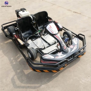 Adultos <span class=keywords><strong>comercial</strong></span> atracciones coche de carreras juego gasolina 200cc karting para venta - Product Image 1