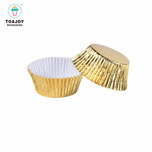 Desechable foil metálico caso de <span class=keywords><strong>Magdalena</strong></span> camisas muffin barato de camisas - Product Image 6