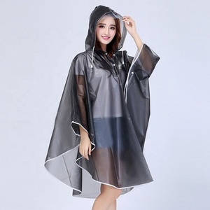 Casaco de chuva transparente com capuz EVA para mulheres, casaco de chuva com bolsa, impermeável, mais vendido em 2025 - Product Image 2
