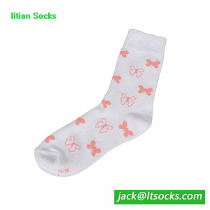 <span class=keywords><strong>Calcetines</strong></span> largos para las mujeres <span class=keywords><strong>calcetines</strong></span> lindos fabricación Draw diseñador algodón - Product Image 3