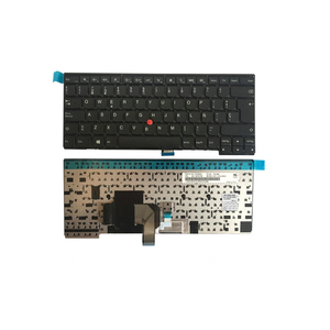 Nuevo teclado español para portátil Lenovo <span class=keywords><strong>Thinkpad</strong></span> T440 T440P T440S, teclado SP, sin retroiluminación, novedad de 2017 - Product Image 1