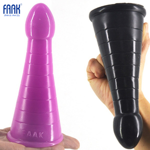 FAAK025 küçük boyutu noel şapka şekilli popo fiş orta yapay penis oyuncak yetişkin seks ürünleri erkekler kadınlar hem anal plug uyar - Product Image 2