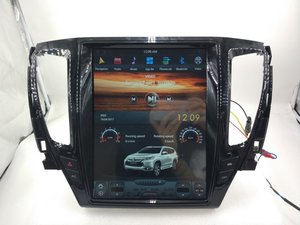 Tesla Màn hình thẳng đứng Android đài phát thanh xe Hệ thống 12.1 "Xe Stereo cho Mitsubishi montero/<span class=keywords><strong>Pajero</strong></span> thể thao 2016 Xe Máy nghe nhạc - Product Image 2