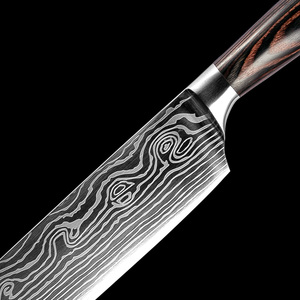Coltello da salmone da 8 pollici <span class=keywords><strong>per</strong></span> affettare il coltello <span class=keywords><strong>per</strong></span> affettare il prosciutto <span class=keywords><strong>per</strong></span> il taglio della carne arrosto di carne Sashimi Sushi coltello di <span class=keywords><strong>pesce</strong></span> cucina strumenti <span class=keywords><strong>per</strong></span> Chef regali - Product Image 3