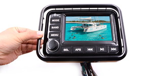 Hệ Thống Điều Khiển Âm Thanh Đa Phương Tiện BT, Hệ Thống Âm Thanh Nổi Ngoài Trời Cho Du Thuyền ATV UTV, Thuyền Máy - Product Image 5