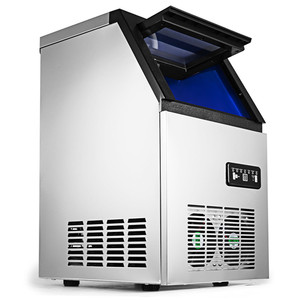 Máquina de <span class=keywords><strong>Hielo</strong></span> Comercial Nueva de Vevor China, Máquina Automática para Hacer <span class=keywords><strong>Hielo</strong></span> en Cubos Transparentes, 40 kg/90 lb, Máquina <span class=keywords><strong>Pequeña</strong></span> para Hacer <span class=keywords><strong>Hielo</strong></span> en Cubos para el Hogar - Product Image 2