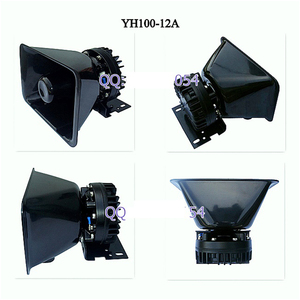 Noir haut-parleur haute puissance haut-parleur <span class=keywords><strong>de</strong></span> sirène <span class=keywords><strong>de</strong></span> <span class=keywords><strong>police</strong></span> - Product Image 5