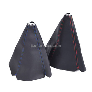 Universal Car <span class=keywords><strong>Auto</strong></span> Gear Shift Collari Per VW Per Ford <span class=keywords><strong>Auto</strong></span> Rosso Blu Nero Punto Shifter Cambio di Avvio di Copertura ghetta MT/AT - Product Image 3