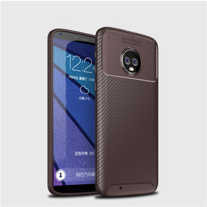 Saiboro personalizado de <span class=keywords><strong>fibra</strong></span> de carbono tpu a prueba de golpes para motorola moto g6 teléfono caso funda para motorola - Product Image 2