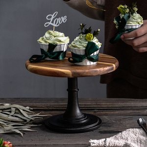 Popolare torta di <span class=keywords><strong>legno</strong></span> di Acacia Stand <span class=keywords><strong>per</strong></span> feste di matrimonio elegante rotondo cibo <span class=keywords><strong>per</strong></span> dolci <span class=keywords><strong>per</strong></span> la visualizzazione di <span class=keywords><strong>legno</strong></span> strumento di prodotti Spot - Product Image 3