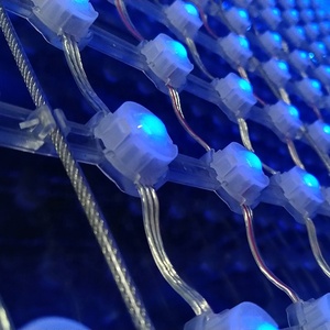 P52 Flexible <strong>LED</strong> Glass Curtain Wall Media Facade Lighting <strong>Net</strong> - Product Image 3