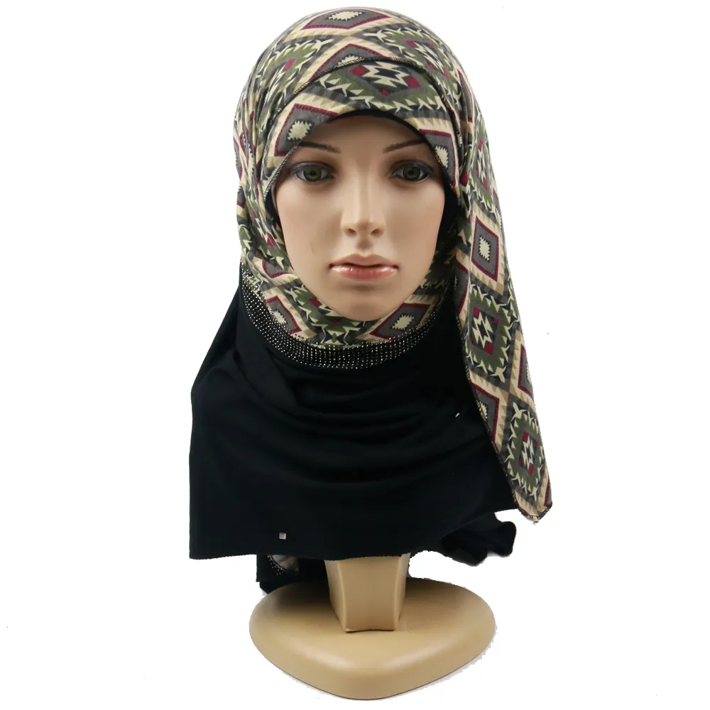 Neueste Design mix Farben Polyester Nette Katze Gedruckt Muster Hijab Schal Für Weibliche